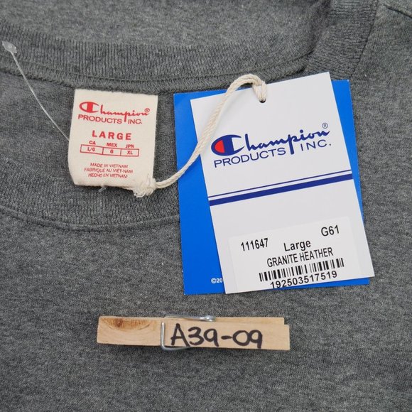 Champion Oversized Boxy Crop Top Sleeveless Shirt Reverse Weave Workout Boxing - Picture 7 of 8